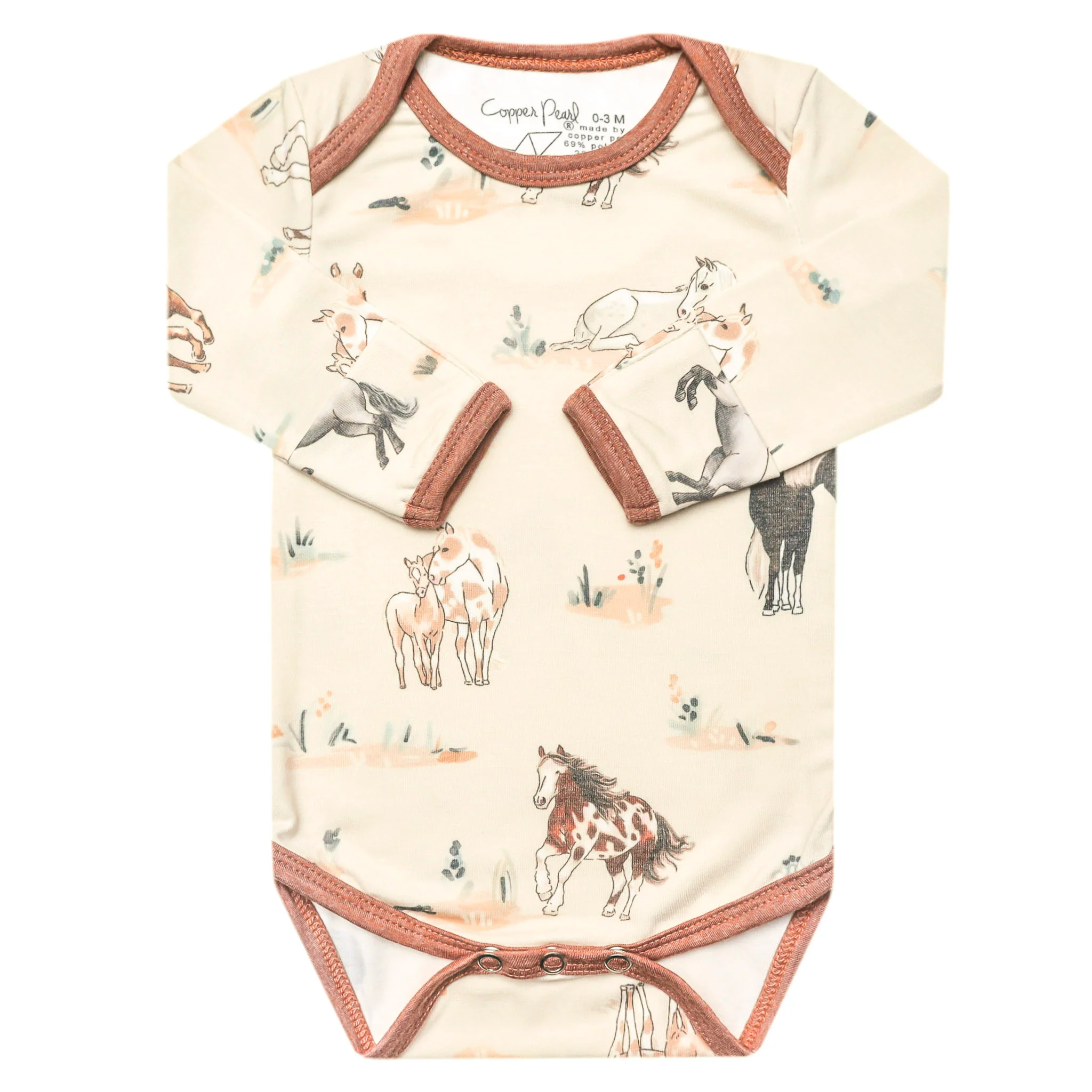 Image of Long Sleeve Bodysuit - Montana