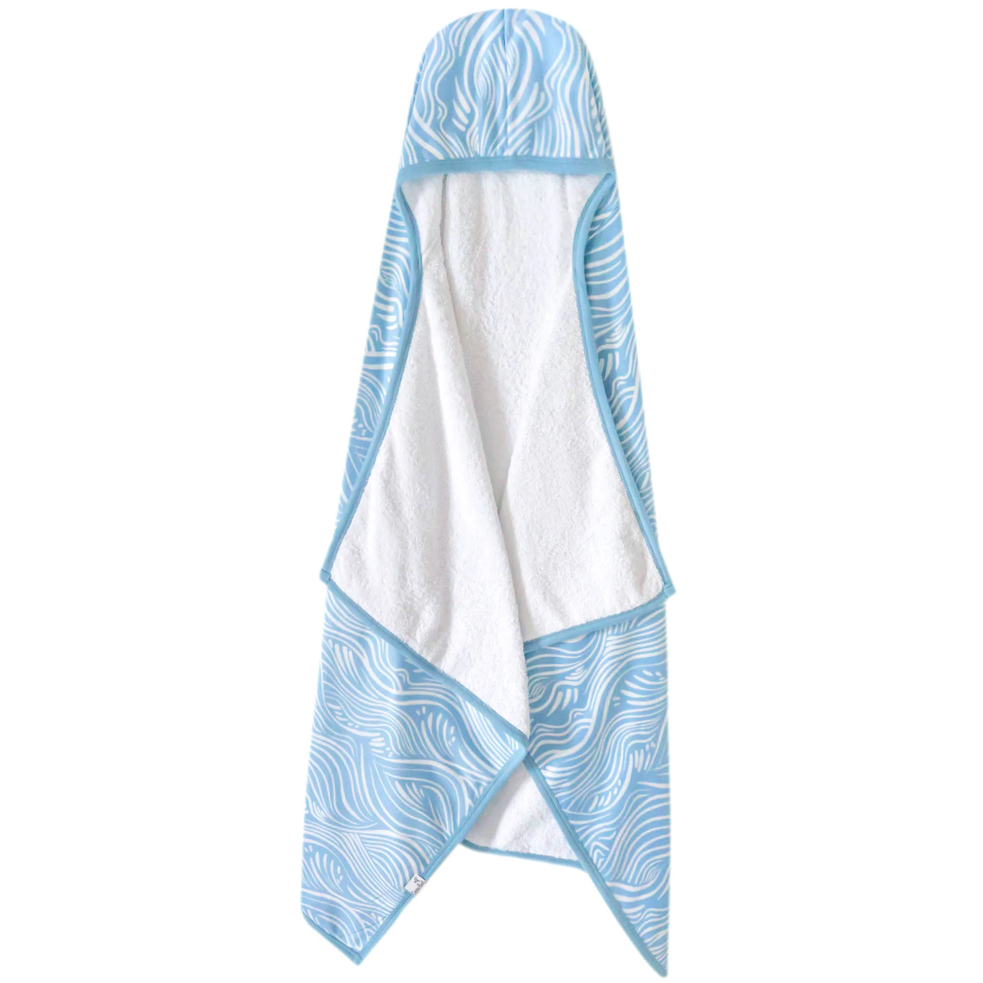 Image of Premium Big Kid Hooded Towel - Surf