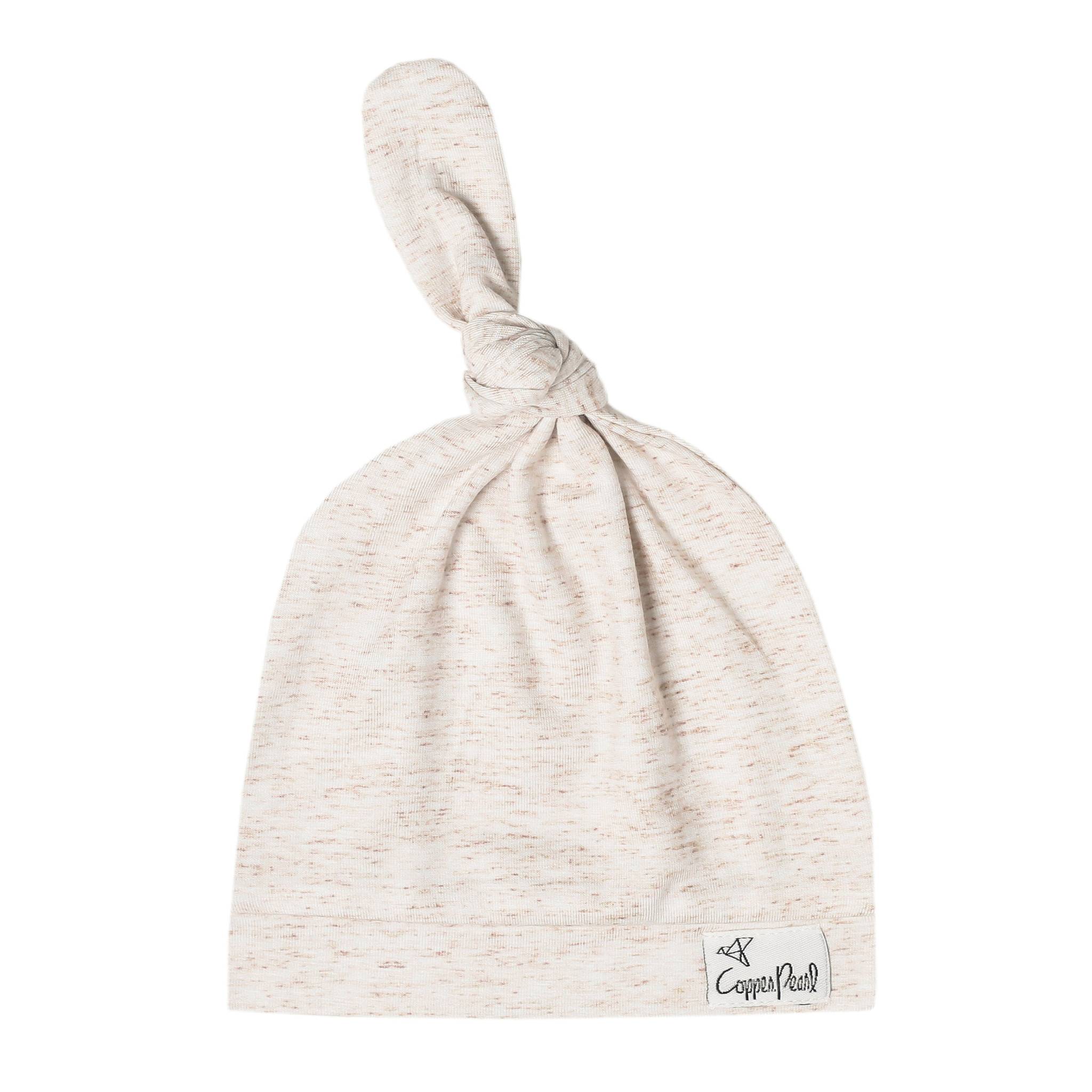 Image of Top Knot Hat - Oat