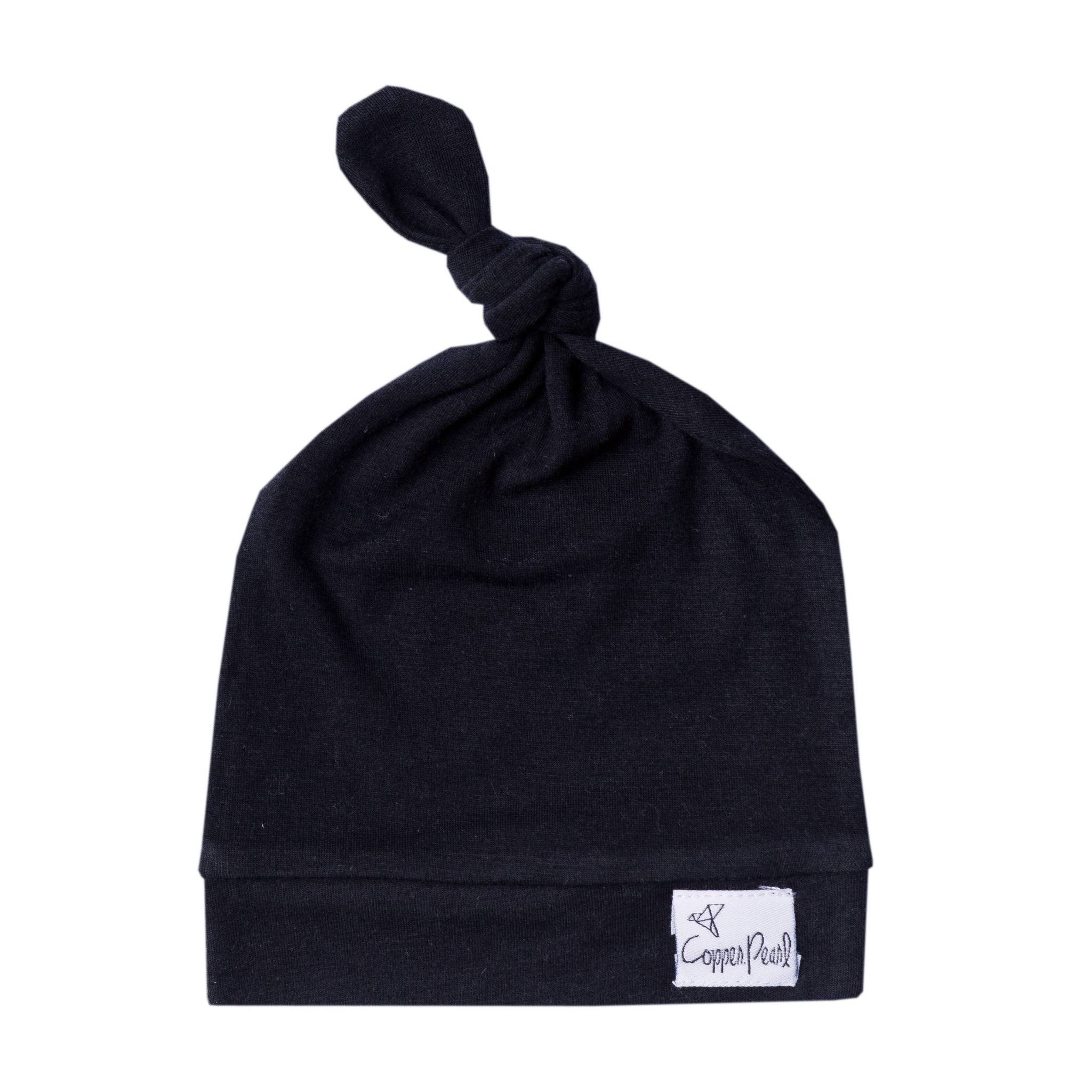 Image of Top Knot Hat - Midnight