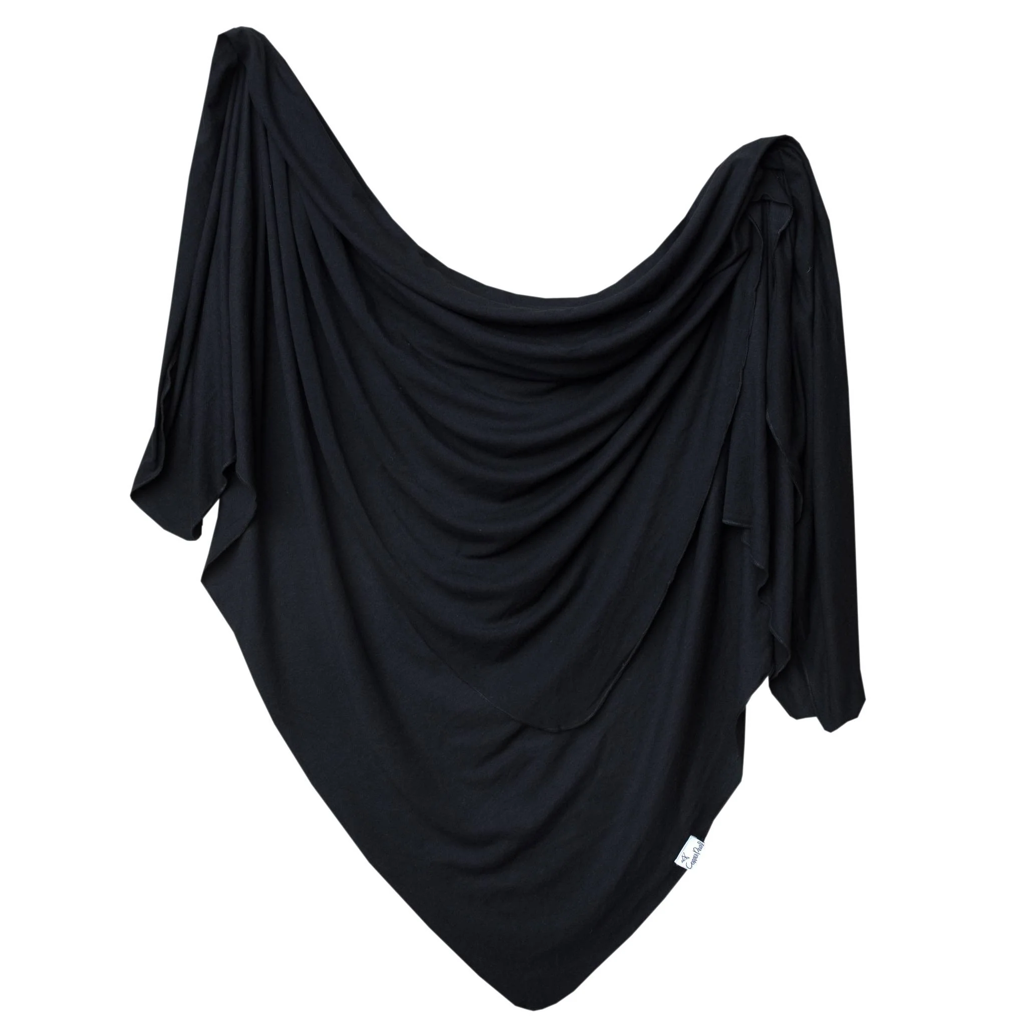 Image of Knit Swaddle Blanket - Midnight
