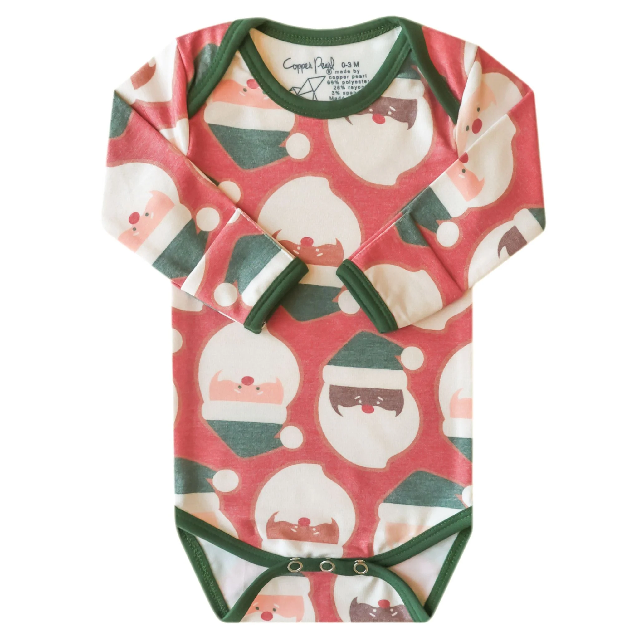 Image of Long Sleeve Bodysuit - Claus