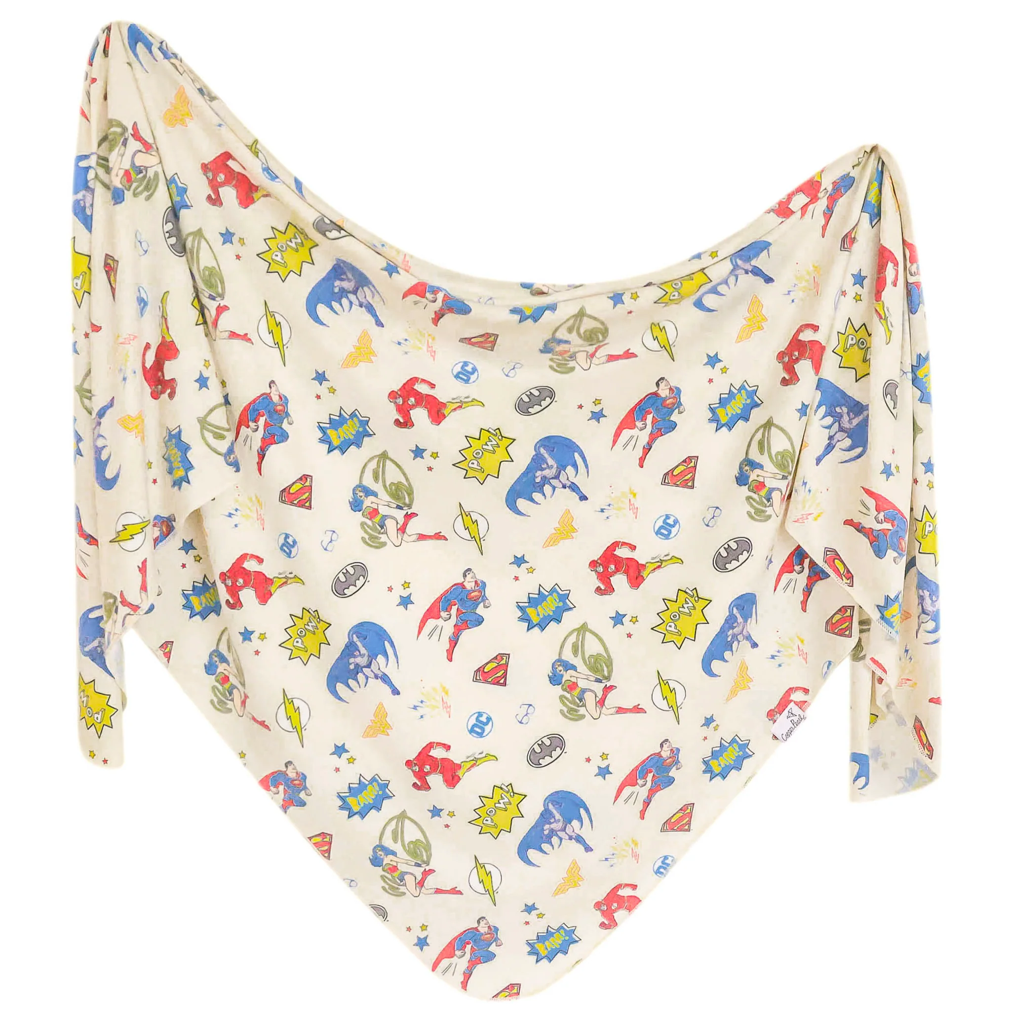 Image of Knit Swaddle Blanket - Justice League™