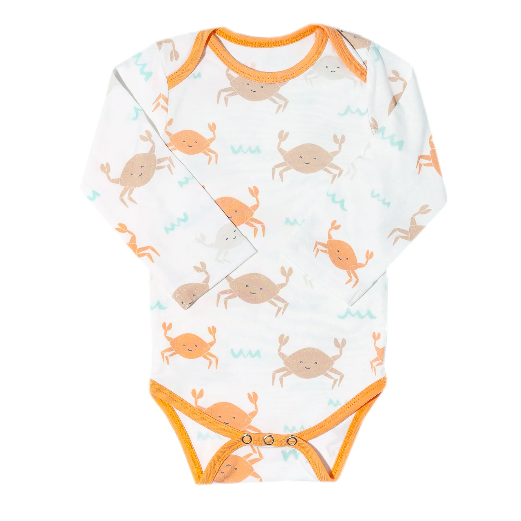 Image of Long Sleeve Bodysuit - Tide