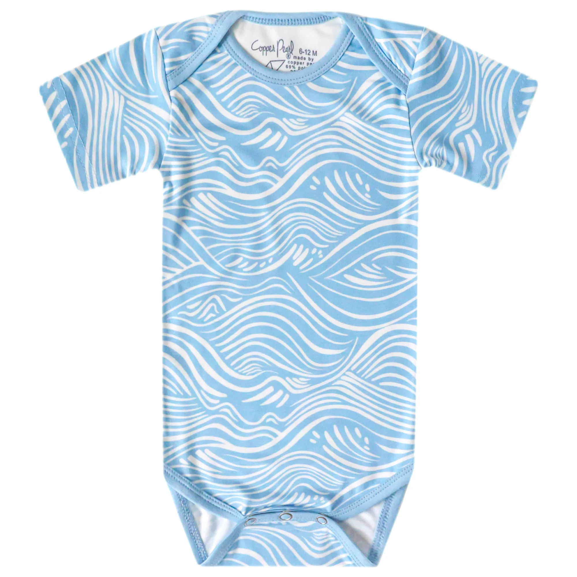 Image of Short Sleeve Bodysuit - Surf