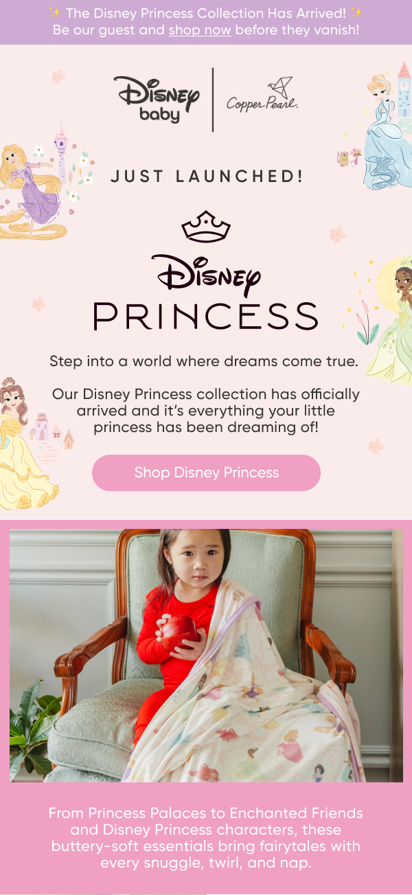 Copper Pearl | NEW: Disney PRINCESS Collection
