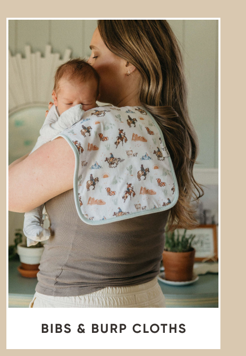 Copper Pearl | Bibs & Burp Cloths