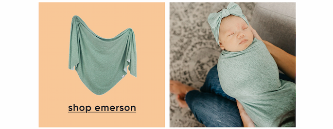 Copper Pearl |  Shop Swaddle - Emerson