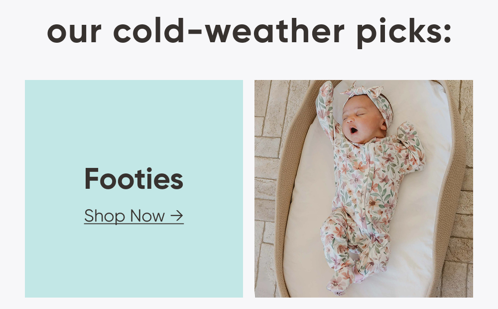 Copper Pearl | Shop Zip-Up Footies