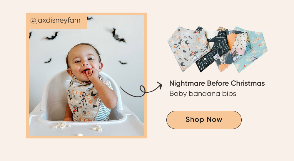 Copper Pearl | Shop Nightmare Before Christmas Bandana Bibs