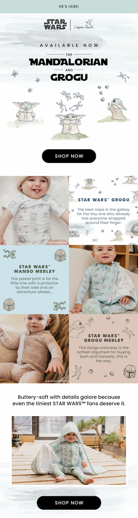 Star Wars x Grogu - Copper Pearl Launch is here....
