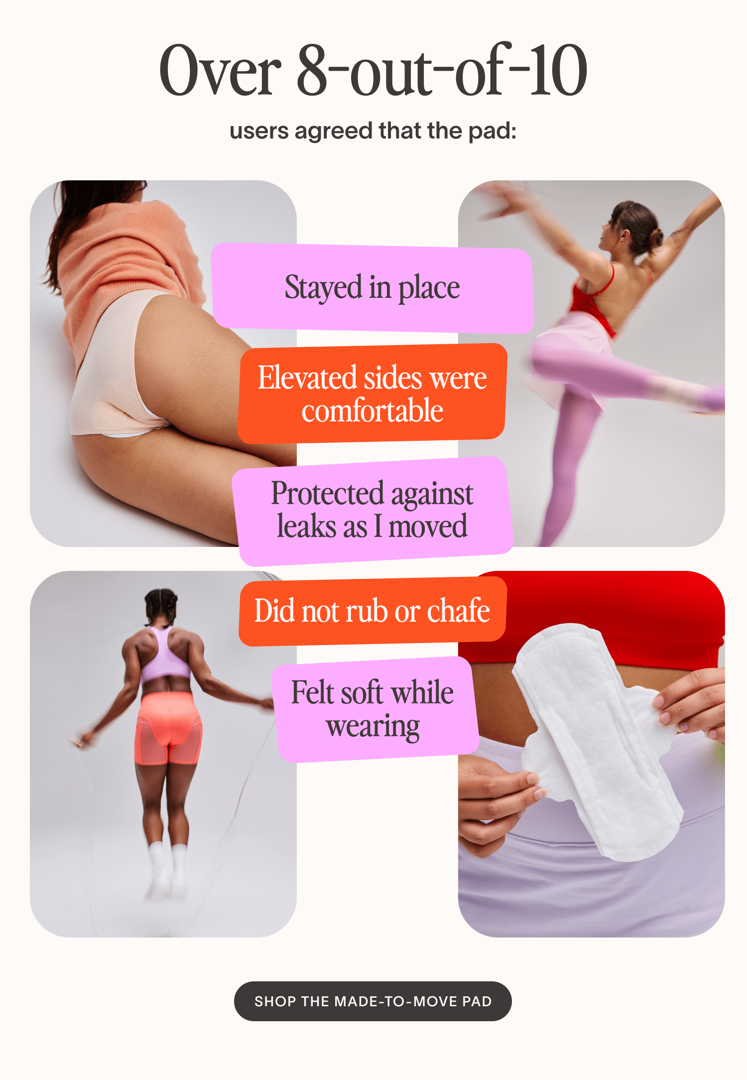 Cora Made to Move Pad