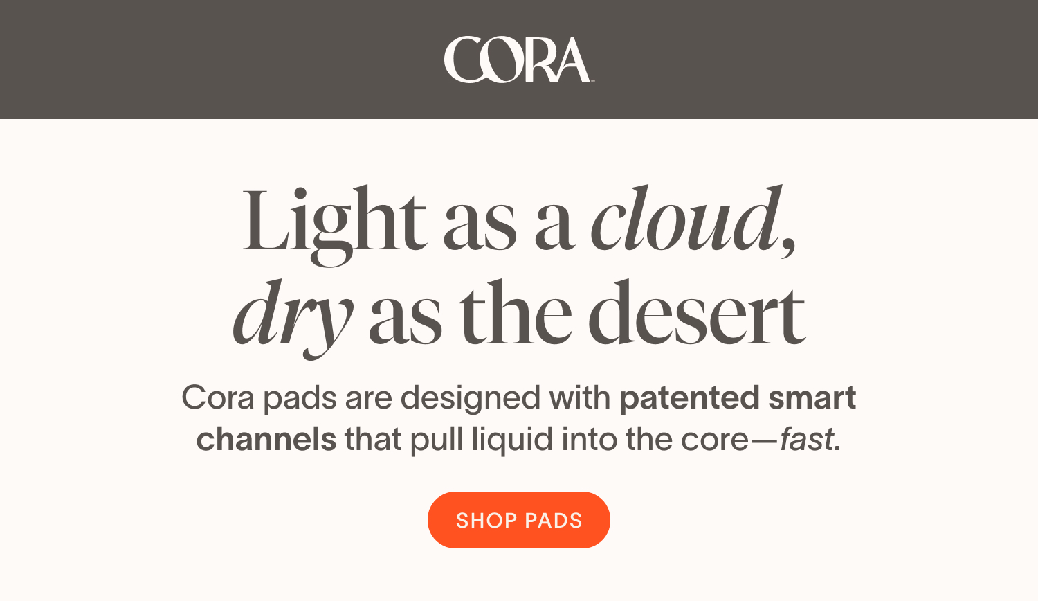 Shop Cora Pads