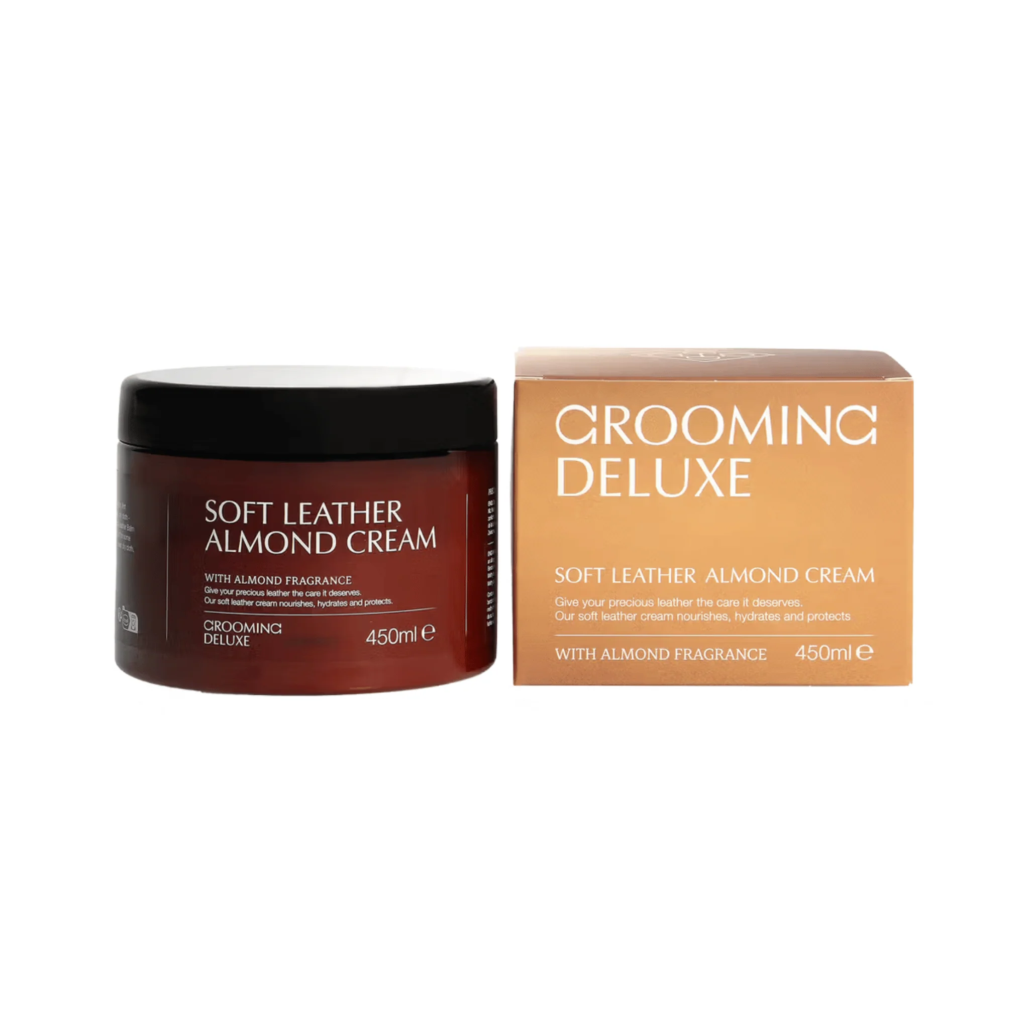 Image of Grooming Deluxe Soft Leather Almond Cream