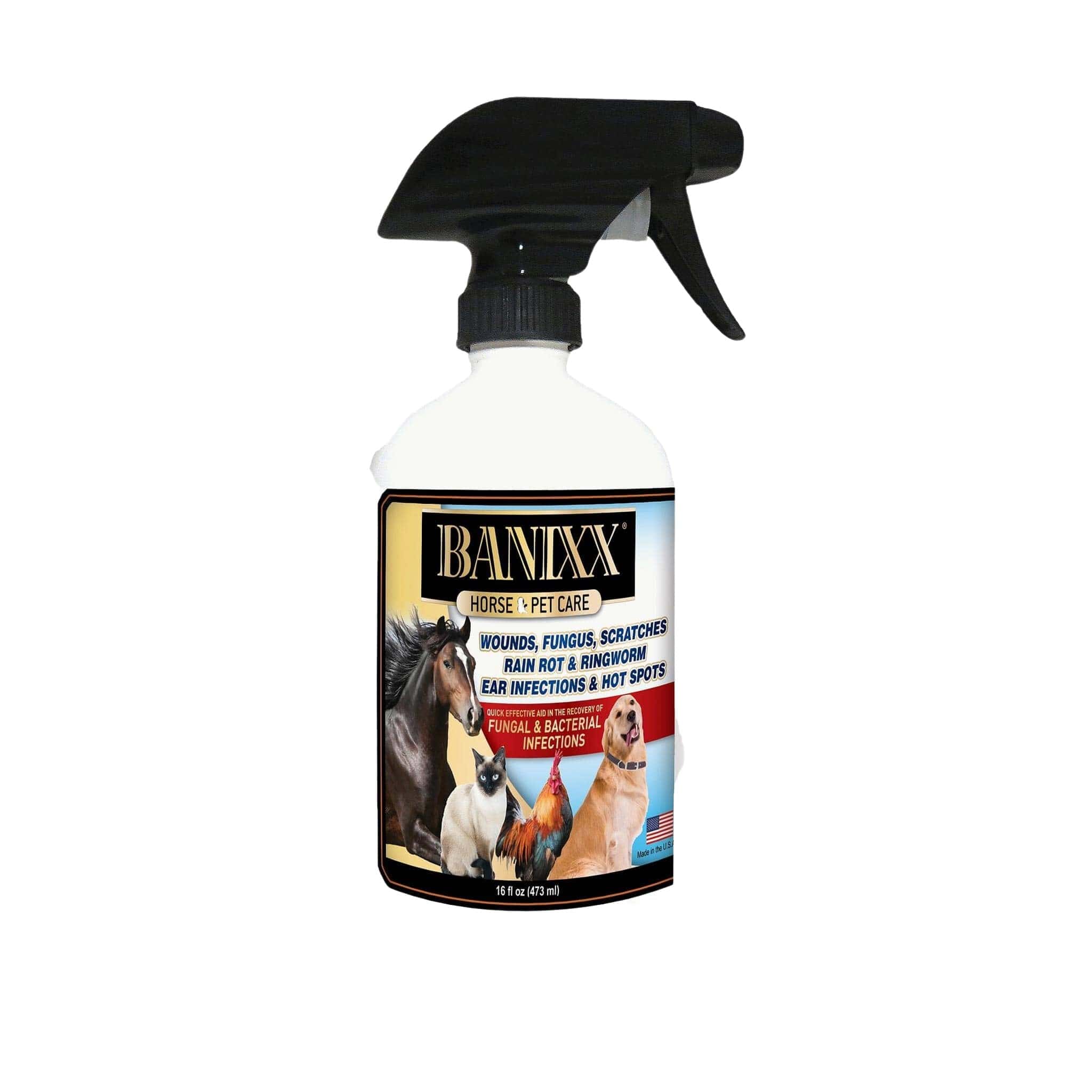 Image of Banixx Horse & Pet Care Antibacterial & Antifungal Spray