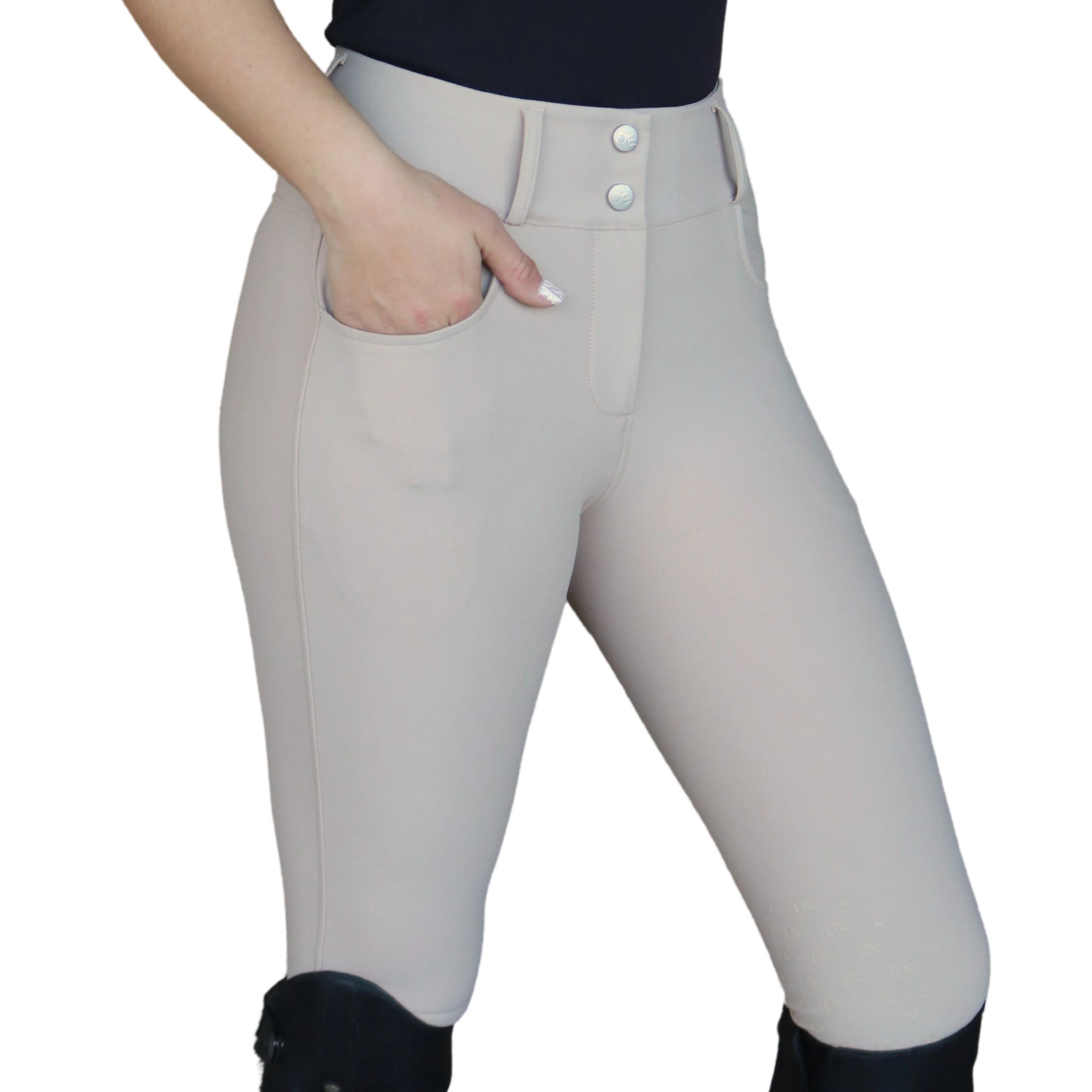 Image of Divine Equestrian Dignified Competition Breeches - Beige
