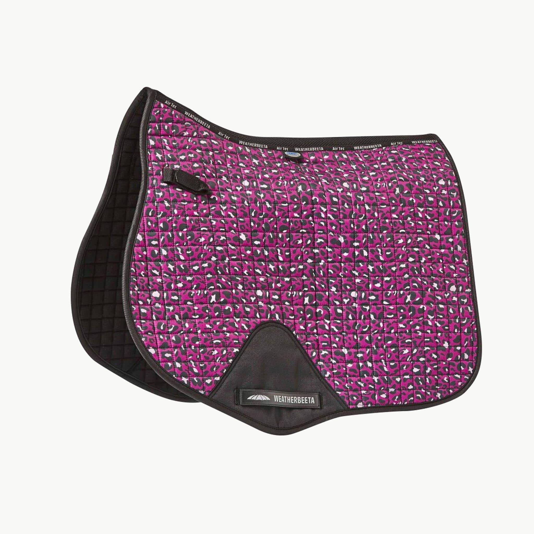 Image of WeatherBeeta Prime Leopard Print All Purpose Saddle Pad