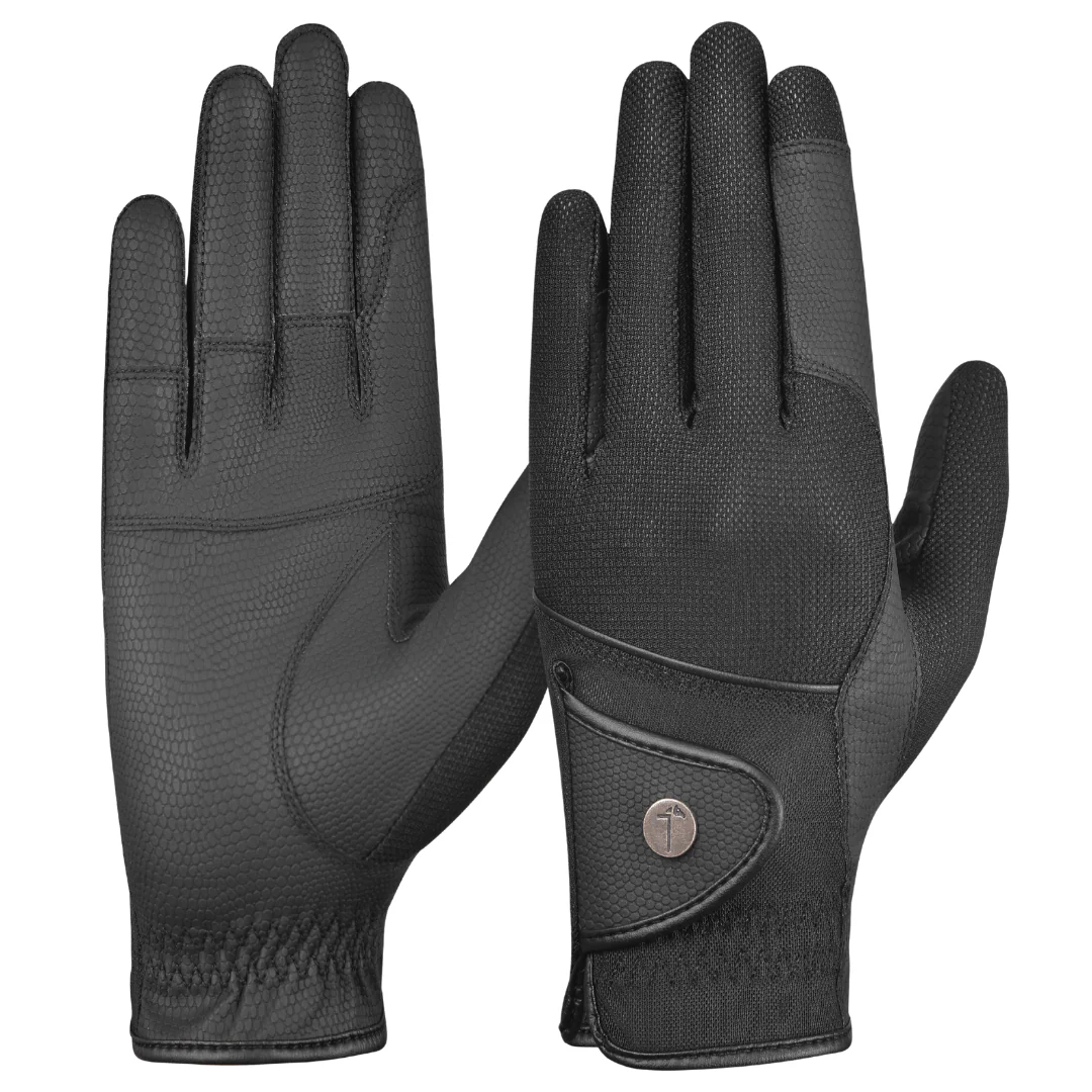 Image of Jake Adams Equestrian Tactiq Model V Gloves