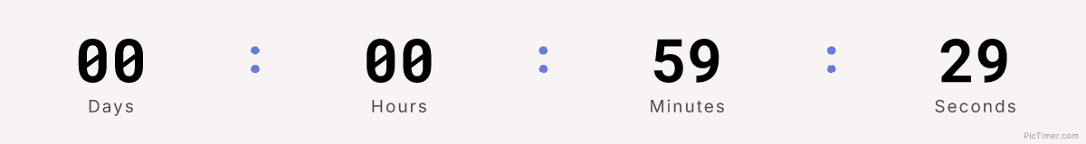 Countdown timer