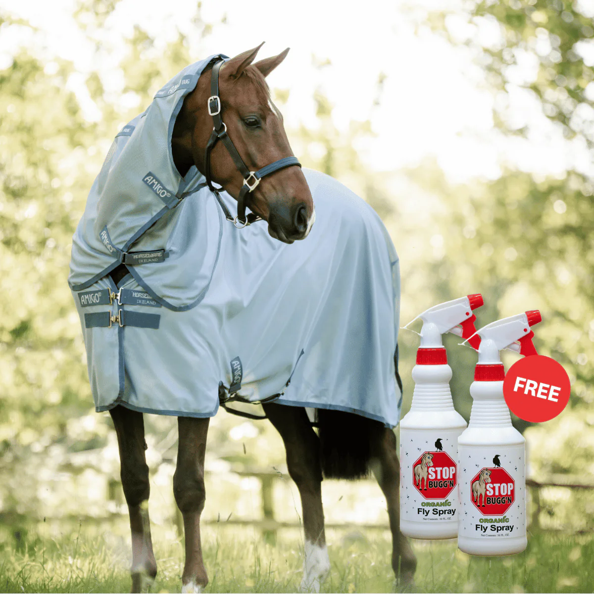 Image of Amigo Bug Rug Plus with Fly Spray BOGO