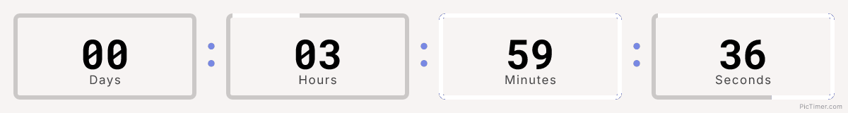 Countdown timer