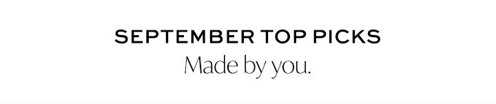 September Top Picks