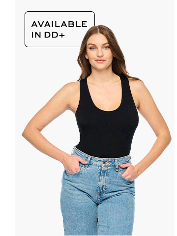 DD+ Racerback in Black