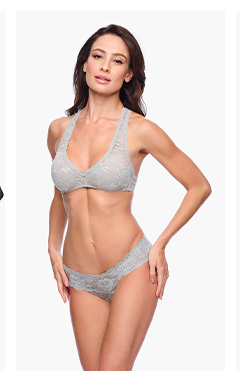 Never Say Never Racerback Bralette