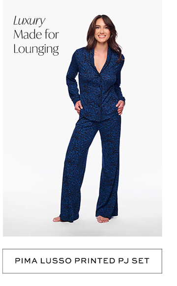 Pima Lusso Printed PJ Set
