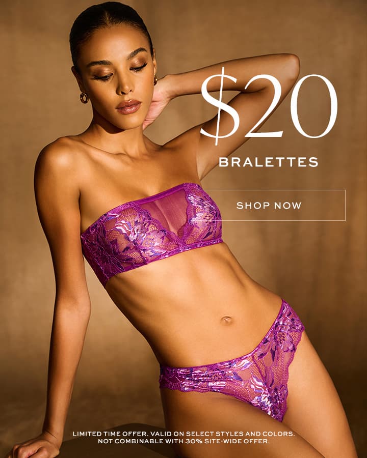 $20 Bralettes - Shop Now