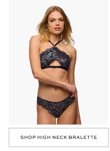 High Neck Bralette