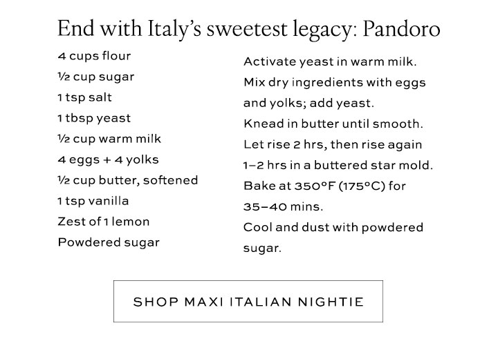 Shop Maxi Italian Nightie