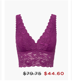 Never Say Never Plungie Longline Bralette