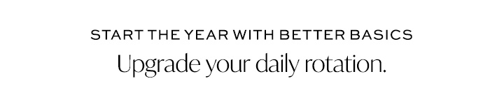 Start the Year with the Basics