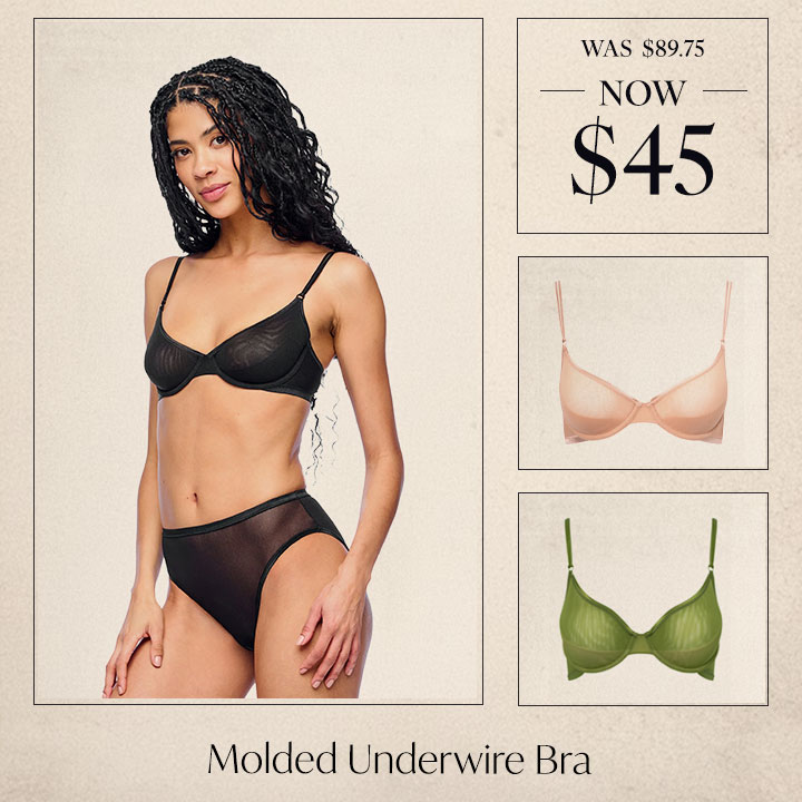 Soire Molded Underwire Bra