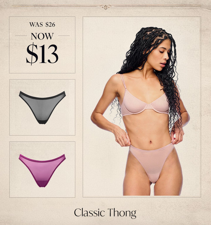 Soire Classic Thong
