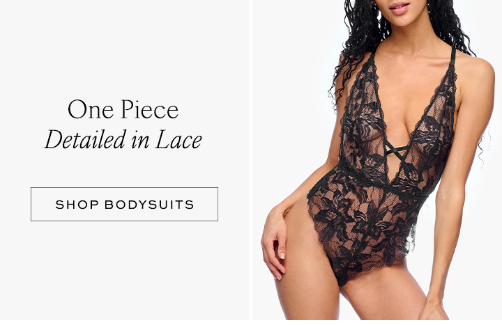 One Piece Detailed in Lace