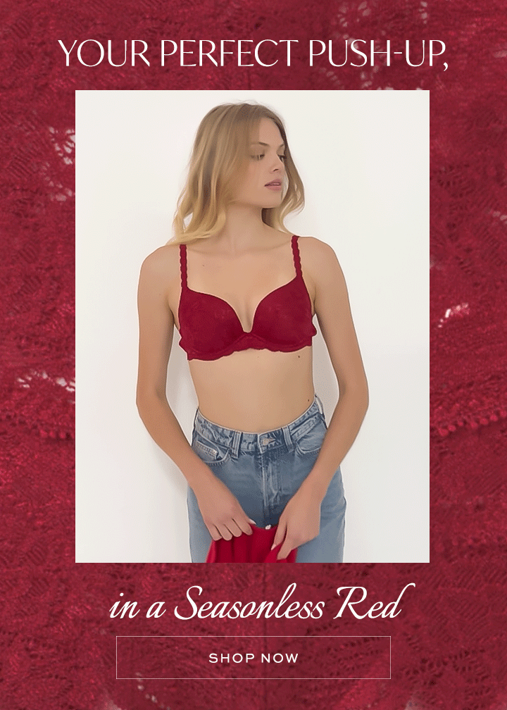 Your Perfect Push-Up in a Seasonless Red