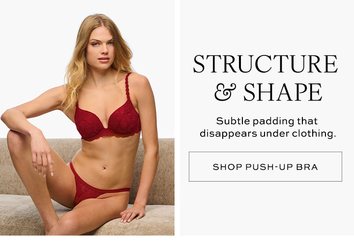Subtle Padding that Disappears Under Clothing - Shop Push-Up Bra