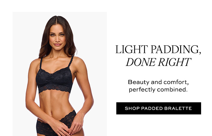 Light Padding, Done Right - Shop Padded Bralette