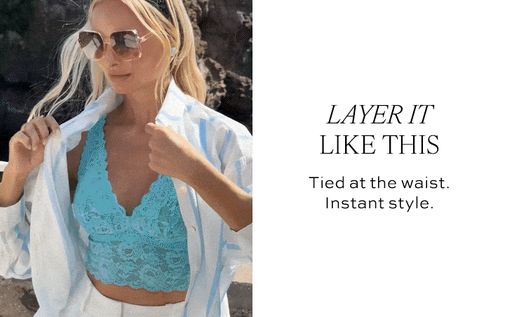 Tied at the Waist. Instant Style.