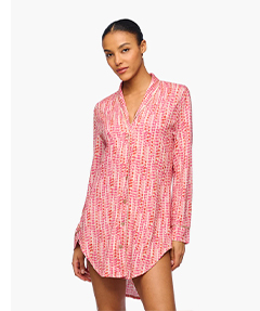 Pima Lusso Printed Sleepshirt