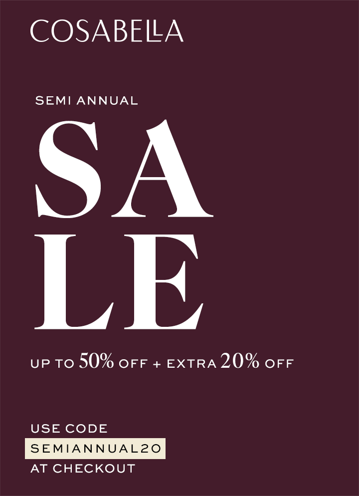 Extra 20% OFF Semi Annual SALE 50% OFF