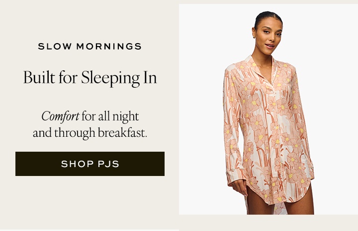 Comfort for All Night and through breakfast