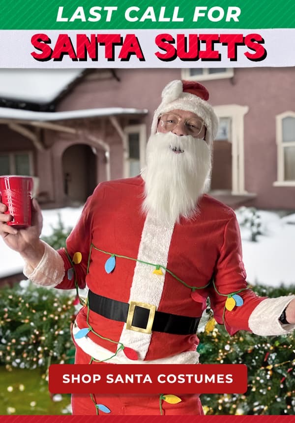 SHOP SANTA SUITS