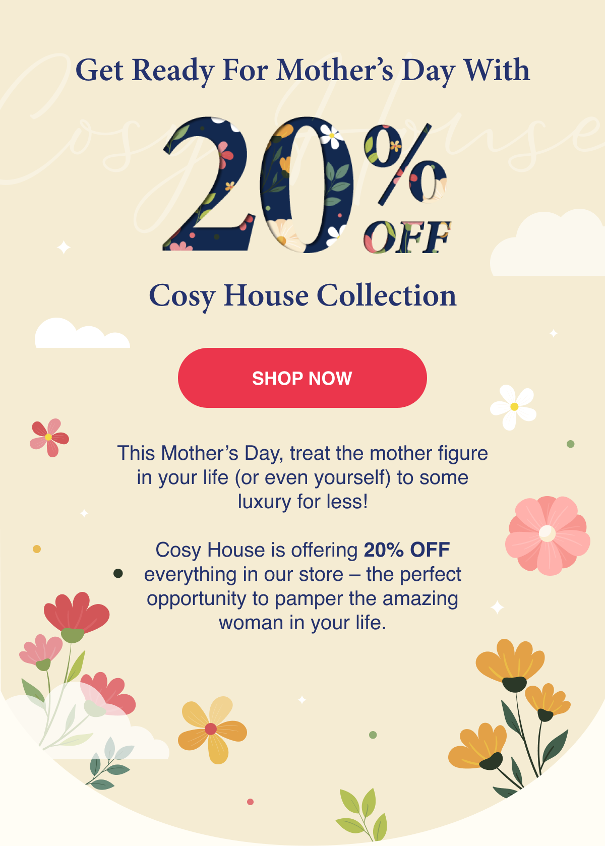 Get Ready for Mother's Day!