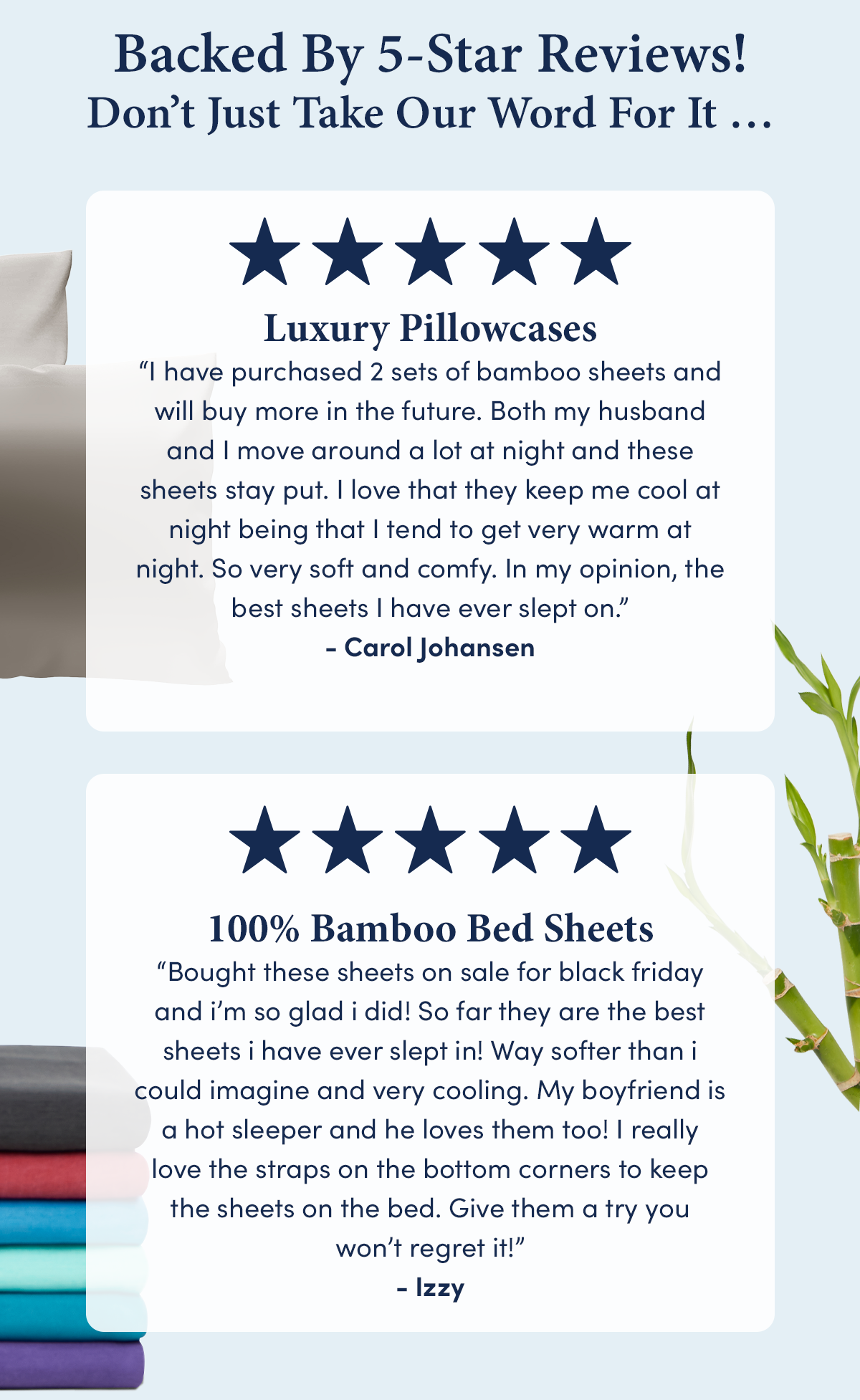 5 star reviews!