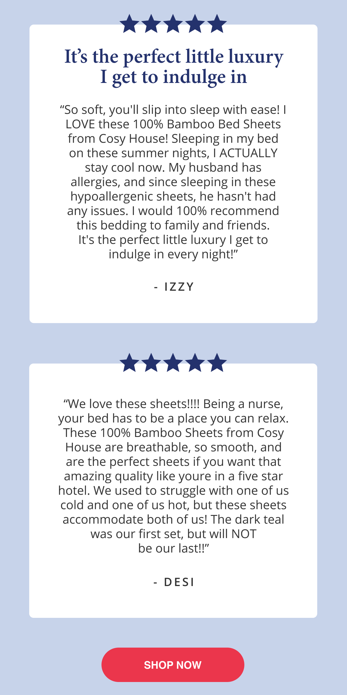 100% Bamboo Sheets Reviews