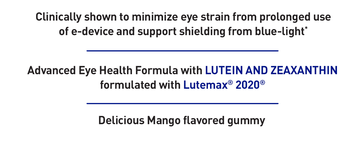 Shop Lutein and Zeaxanthin! 