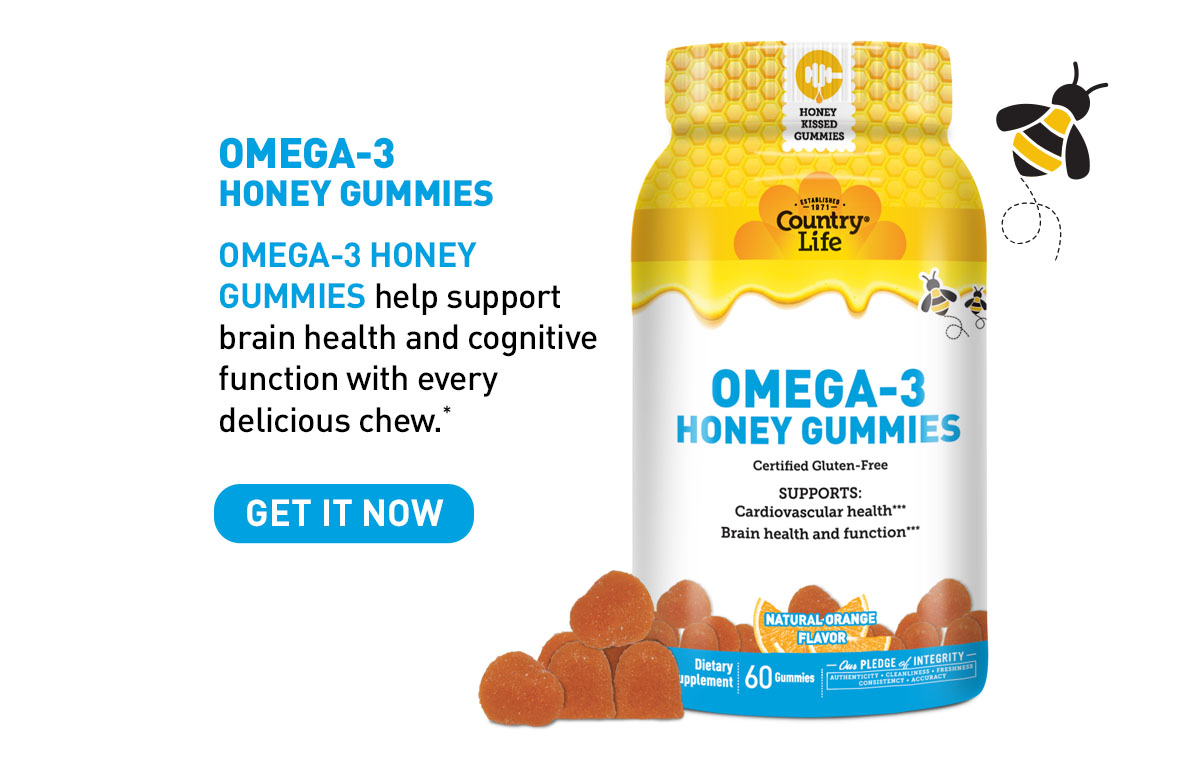 Shop Omega 3 Honey Gummies 